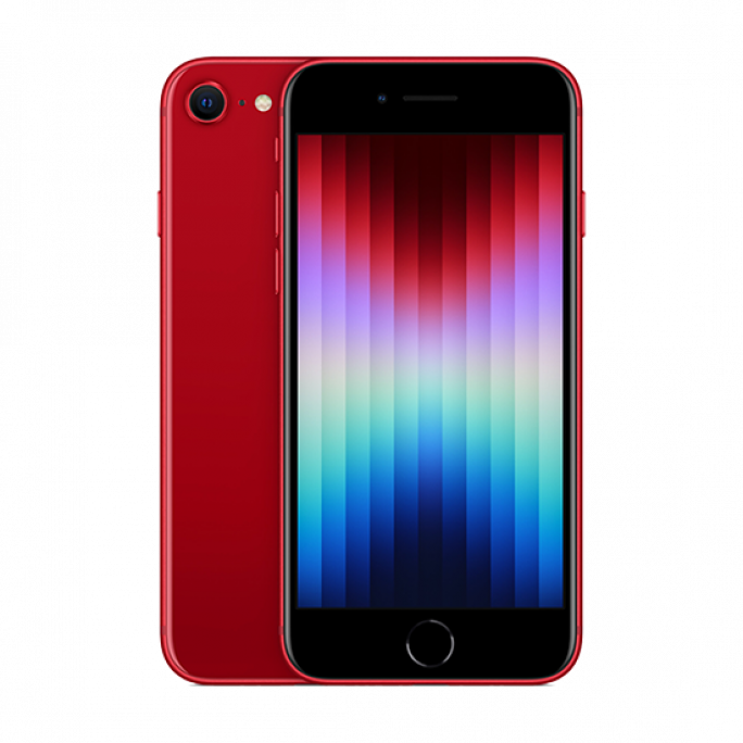 Apple iPhone SE3 5G (2022) 128GB - US Spec - Red, Image 1
