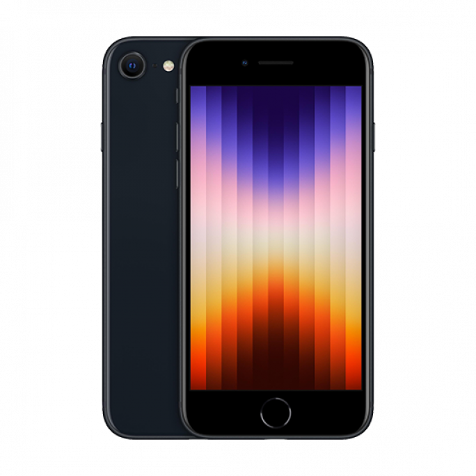 Apple iPhone SE3 5G (2022)  64GB - Midnight, Image 1