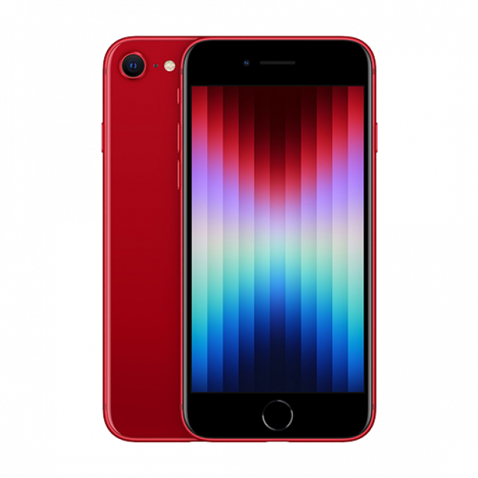 Apple iPhone SE3 5G (2022) 256GB - Red, Afbeelding 1