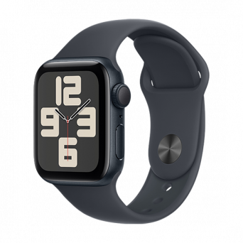 Watch Apple Watch Series 9 GPS 41mm Midnight Aluminium Case with Sport Band S/M - Midnight Non-EU, Image 1