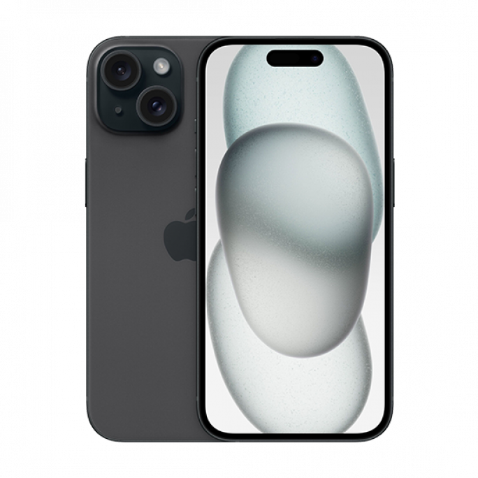 Apple iPhone 15 128GB - Black, Image 1