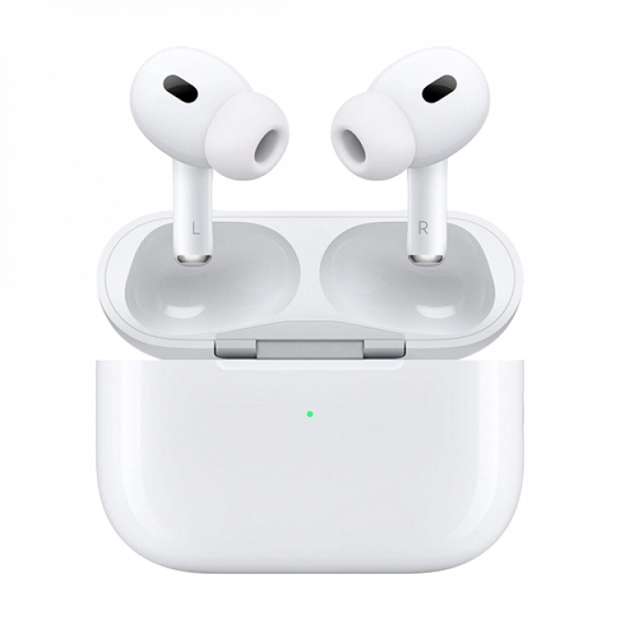 Apple AirPods Pro 2nd Gen. with MagSafe Charging Case (USB-C) - White, Image 1