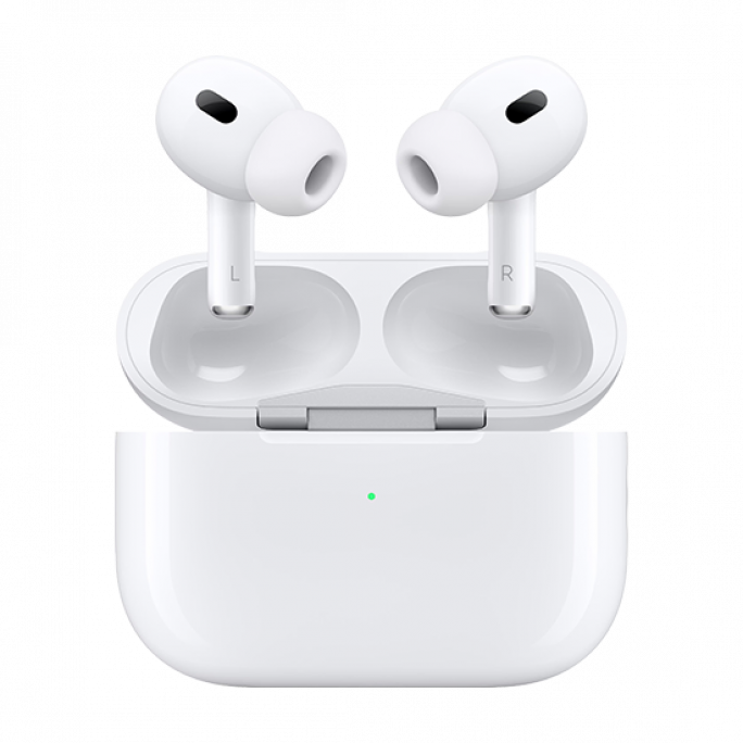 Apple AirPods Pro 2nd Gen. with MagSafe Charging Case (USB-C) - White, Afbeelding 1
