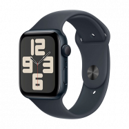 Watch Apple Watch SE2 (2024) GPS 44mm Midnight Aluminium Case with Sport Band S/M - Midnight