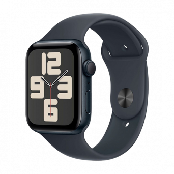 Watch Apple Watch SE2 (2024) GPS 44mm Midnight Aluminium Case with Sport Band S/M - Midnight, Image 1