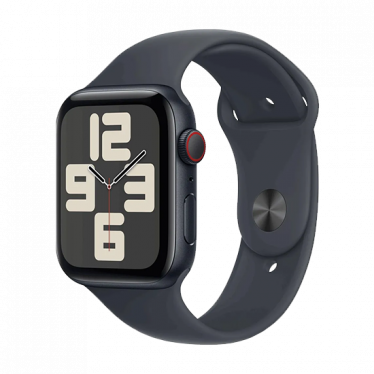 Watch Apple Watch SE2 (2022) LTE 44mm Midnight Aluminium Case with Sport Band M/L - Midnight