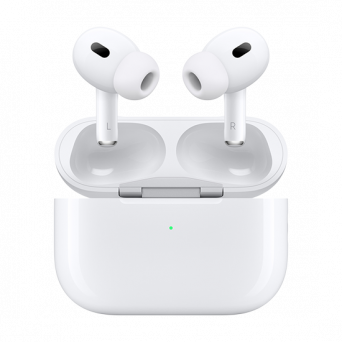 Apple AirPods Pro 2nd Gen. with MagSafe Charging Case (USB-C) - White US Spec, Image 1