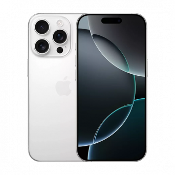 Apple iPhone 16 Pro 128GB - White Titanium, Image 1