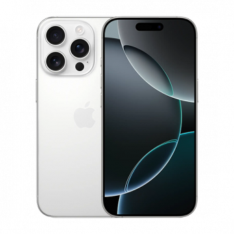 Apple iPhone 16 Pro 128GB - White Titanium, Image 1