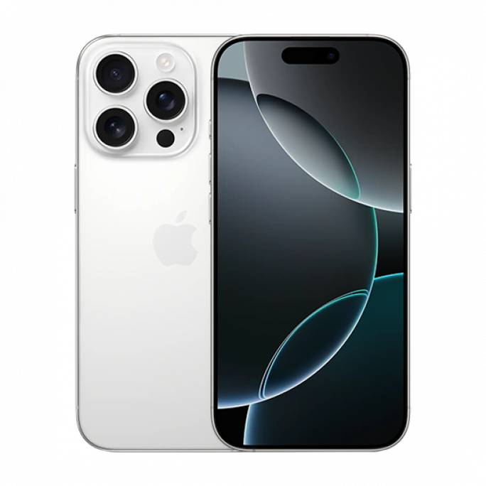 Apple iPhone 16 Pro 1TB - White Titanium, Afbeelding 1