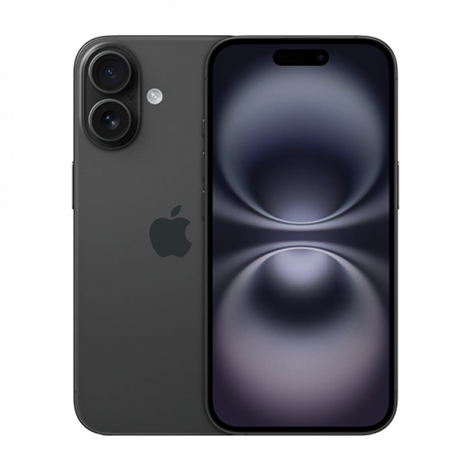 Apple iPhone 16 128GB - Black, Afbeelding 1