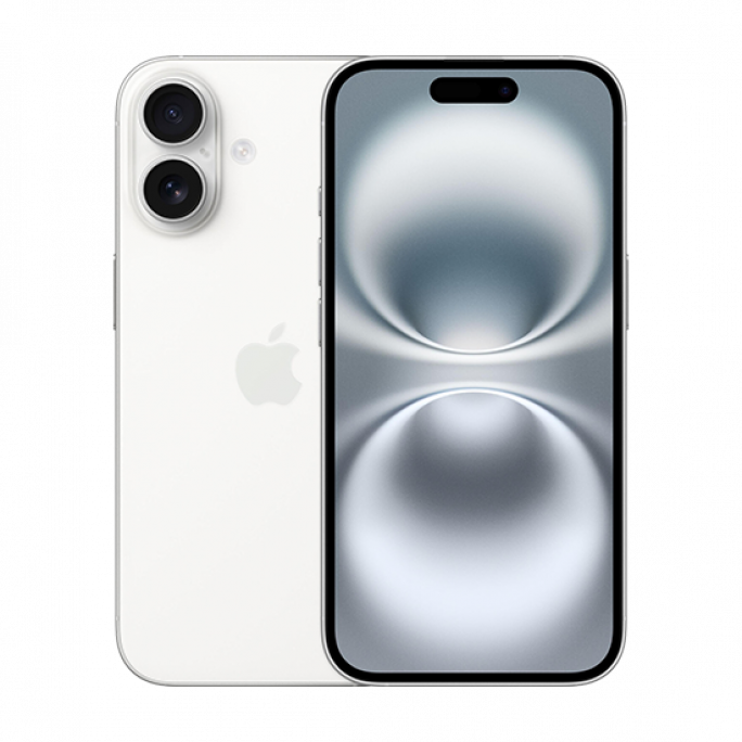Apple iPhone 16 128GB - Indian Spec - White, Image 1