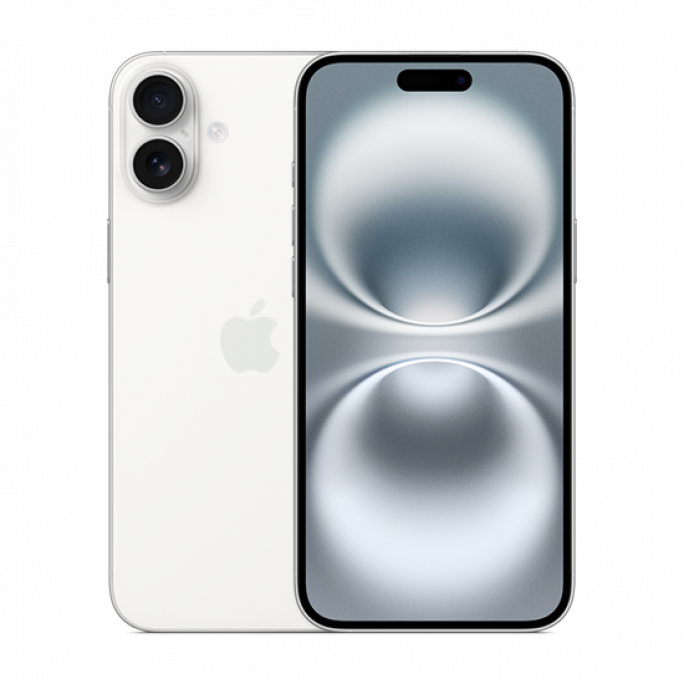 Apple iPhone 16 128GB - White, Afbeelding 1