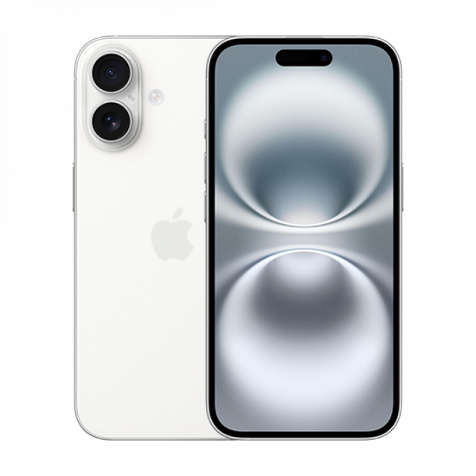Apple iPhone 16 256GB - Indian Spec - White, Image 1