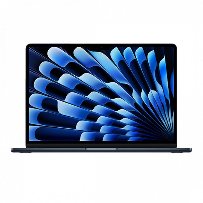 Apple MacBook Air 13 M4 2025 QWERTZ 16GB RAM 256GB 10-Core CPU 8-Core GPU - Midnight, Afbeelding 1