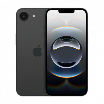 Apple iPhone 16e 128GB - Black, Image 1