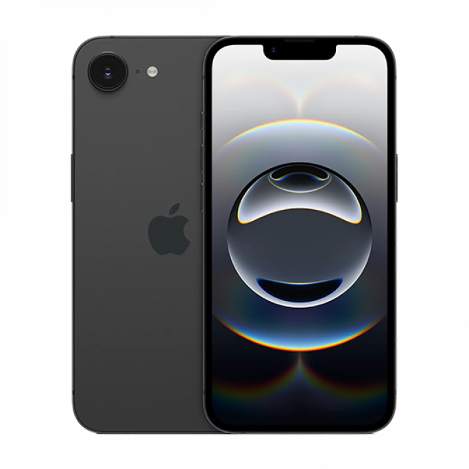 Apple iPhone 16e 256GB - Black, Afbeelding 1