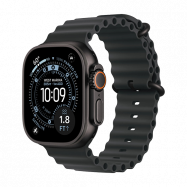 Watch Apple Watch Ultra 3 (2025) 5G 49mm Black Titanium Case with Ocean Band - Black
