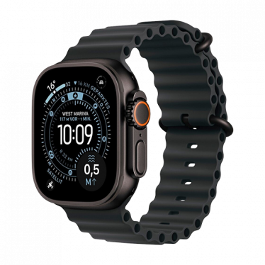 Watch Apple Watch Ultra 3 (2025) 5G 49mm Black Titanium Case with Alpine Loop S - Black