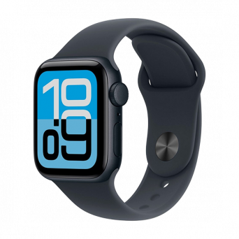 Watch Apple Watch SE 3 (2025) GPS 44mm Midnight Aluminium Case with Sport Band M/L - Midnight, Image 1