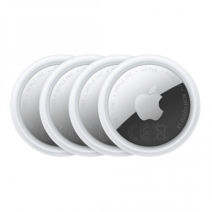 Apple AirTag 2nd Gen. 4 Pack - White, Afbeelding 1