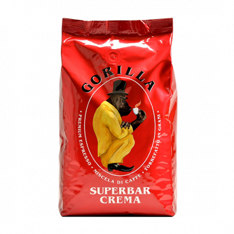 Gorilla Super Bar Crema Coffee Beans 1KG , Image 1