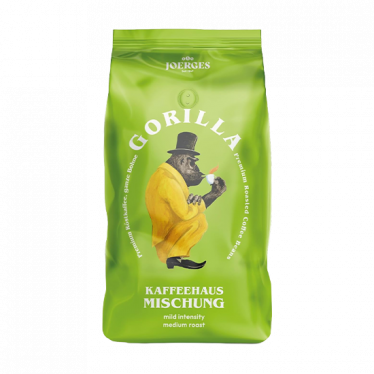 Gorilla Kaffeehaus Kaffeebohnen mild- Green