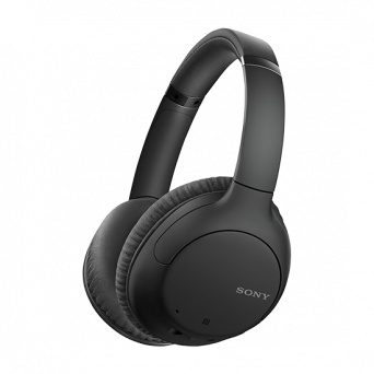 Sony WHCH710 NC Over-Ear Wireless Headphone - Black, Image 1