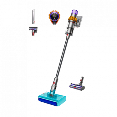 Dyson Vacuum Cleaner V15s Detect Submarine - Nickel/Satin Yellow