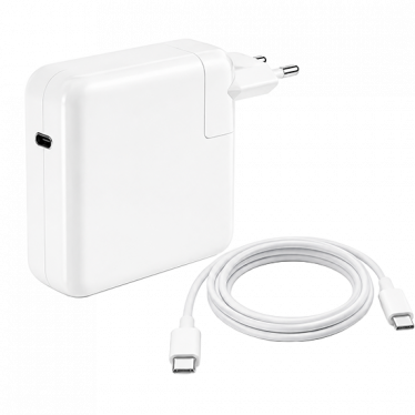 JLC EU 96W Type C Power Adapter + Cable - White (Bulk)