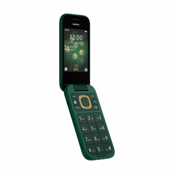 Nokia 2660 Flip Dual Sim 4GB - Lush Green, Image 1