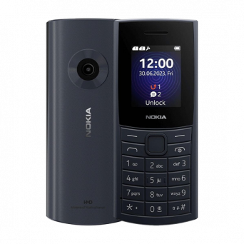 Nokia 110 2024 (EN,DE,IT,FR,ES,PT,RO) - Blue, Image 1