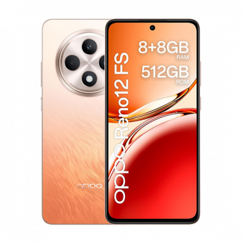 Oppo Reno12 FS 4G Dual Sim 8GB RAM 512GB - Amber Orange, Image 1