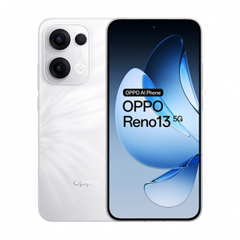 Oppo Reno13 5G Dual Sim 12GB RAM 256GB - Plume White, Image 1