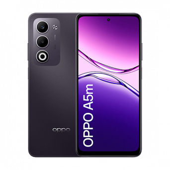 Oppo A5m 4G Dual Sim 8GB RAM 256GB - Midnight Purple, Image 1