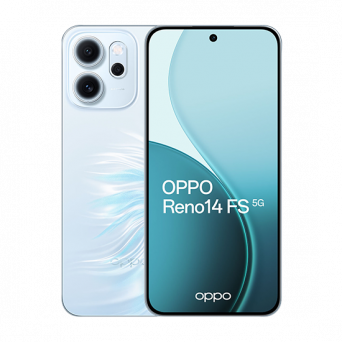 Oppo Reno14 FS 5G Dual Sim 12GB RAM 512GB - Opal Blue, Image 1