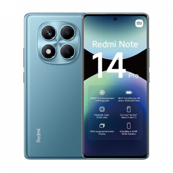 Xiaomi Redmi Note 14 Pro 4G Dual Sim 12GB RAM 512GB - Ocean Blue, Image 1