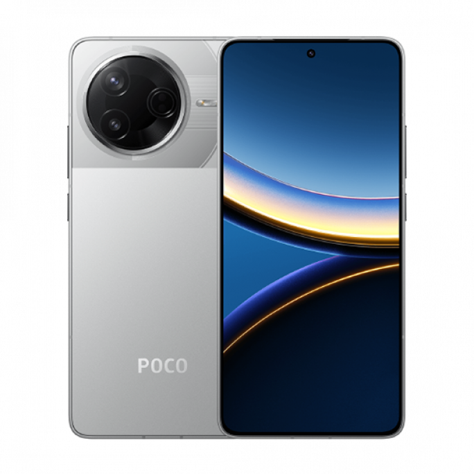 Xiaomi Poco F7 Pro 5G Dual Sim 12GB RAM 256GB - Silver, Image 1