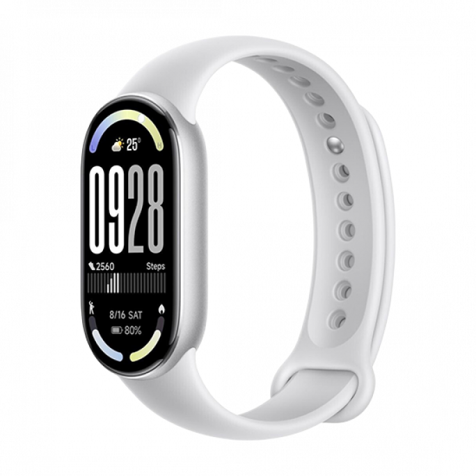 Watch Xiaomi Smart Band 10 - Glacier Silver, Afbeelding 1