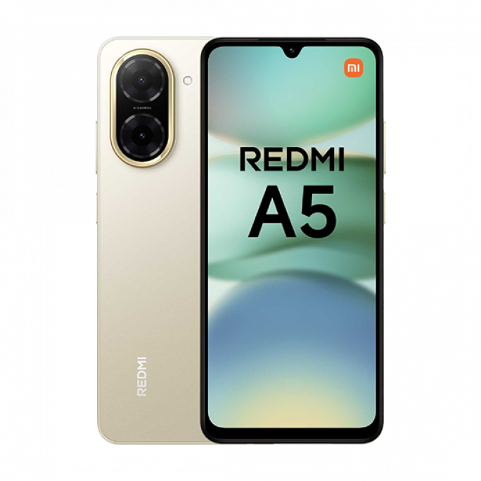 Xiaomi Redmi A5 4G Dual Sim 3GB RAM 64GB - Sandy Gold, Image 1