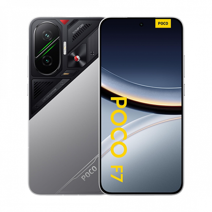 Xiaomi Poco F7 5G Dual Sim 12GB RAM 512GB - Silver, Image 1