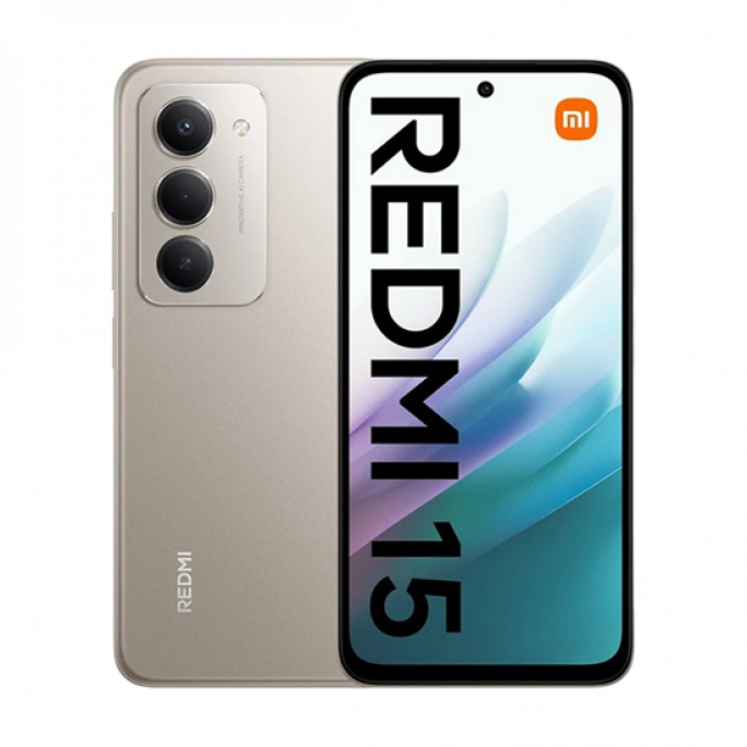 Xiaomi Redmi 15 4G Dual Sim 6GB RAM 128GB - Titan Grey, Image 1