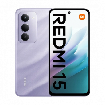 Xiaomi Redmi 15 4G Dual Sim 6GB RAM 128GB - Sandy Purple, Image 1