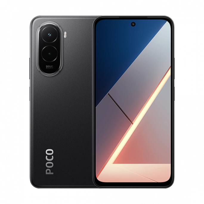 Xiaomi Poco M7 4G Dual Sim 8GB RAM 256GB - Black, Afbeelding 1