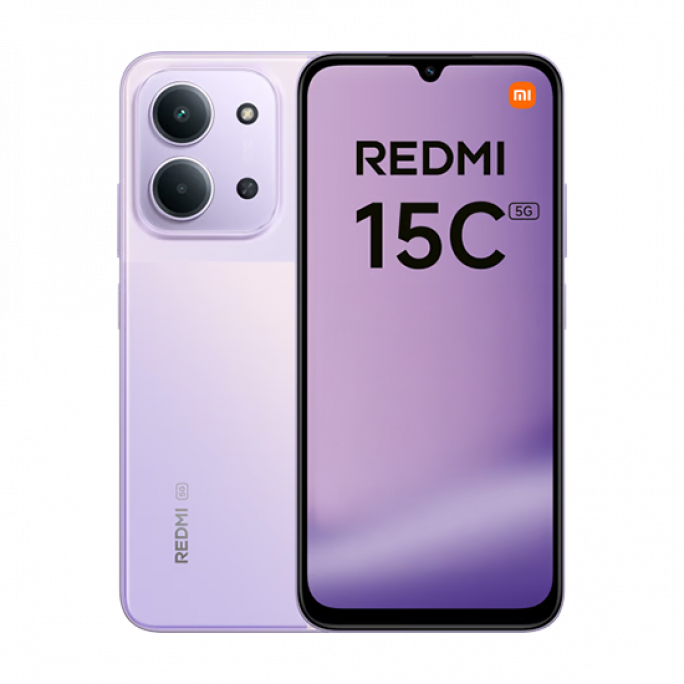 Xiaomi Redmi 15C 5G Dual Sim 4GB RAM 128GB - Dusk Purple, Image 1