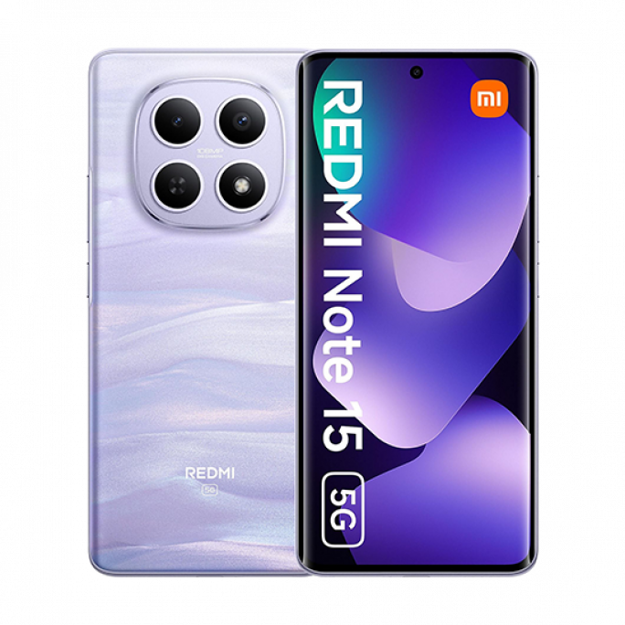 Xiaomi Redmi Note 15 5G Dual Sim 6GB RAM 128GB - Purple, Image 1