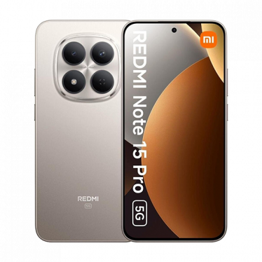 Xiaomi Redmi Note 15 Pro 5G Dual Sim 12GB RAM 512GB - Titanium