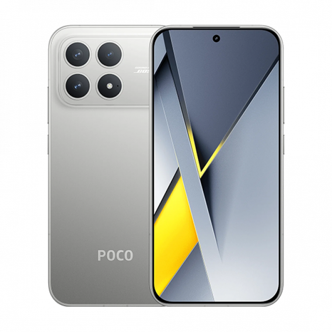Xiaomi Poco F8 Pro 5G Dual Sim 12GB RAM 256GB - Titanium Silver, Afbeelding 1