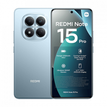Xiaomi Redmi Note 15 Pro 4G Dual Sim 8GB RAM 256GB - Blue