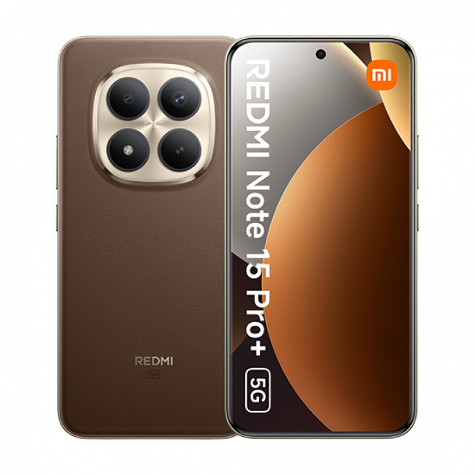 Xiaomi Redmi Note 15 Pro+ 5G Dual Sim 12GB RAM 512GB - Brown, Image 1